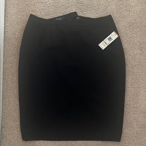Kasper Black Pencil Skirt